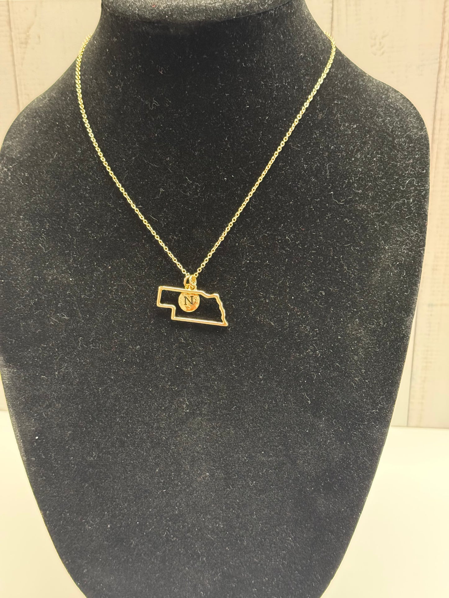 Nebraska Charm Necklace