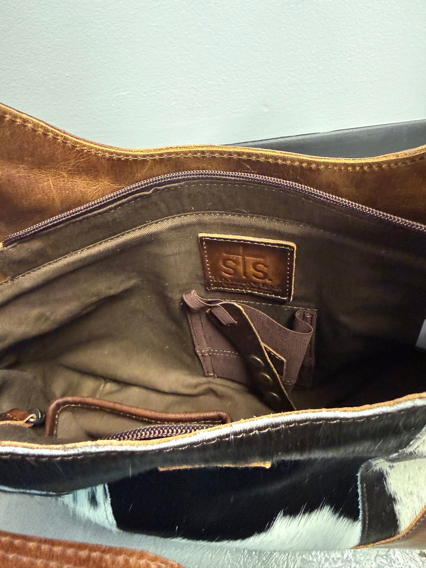 GUADALUPE COWHIDE HOBO BAG