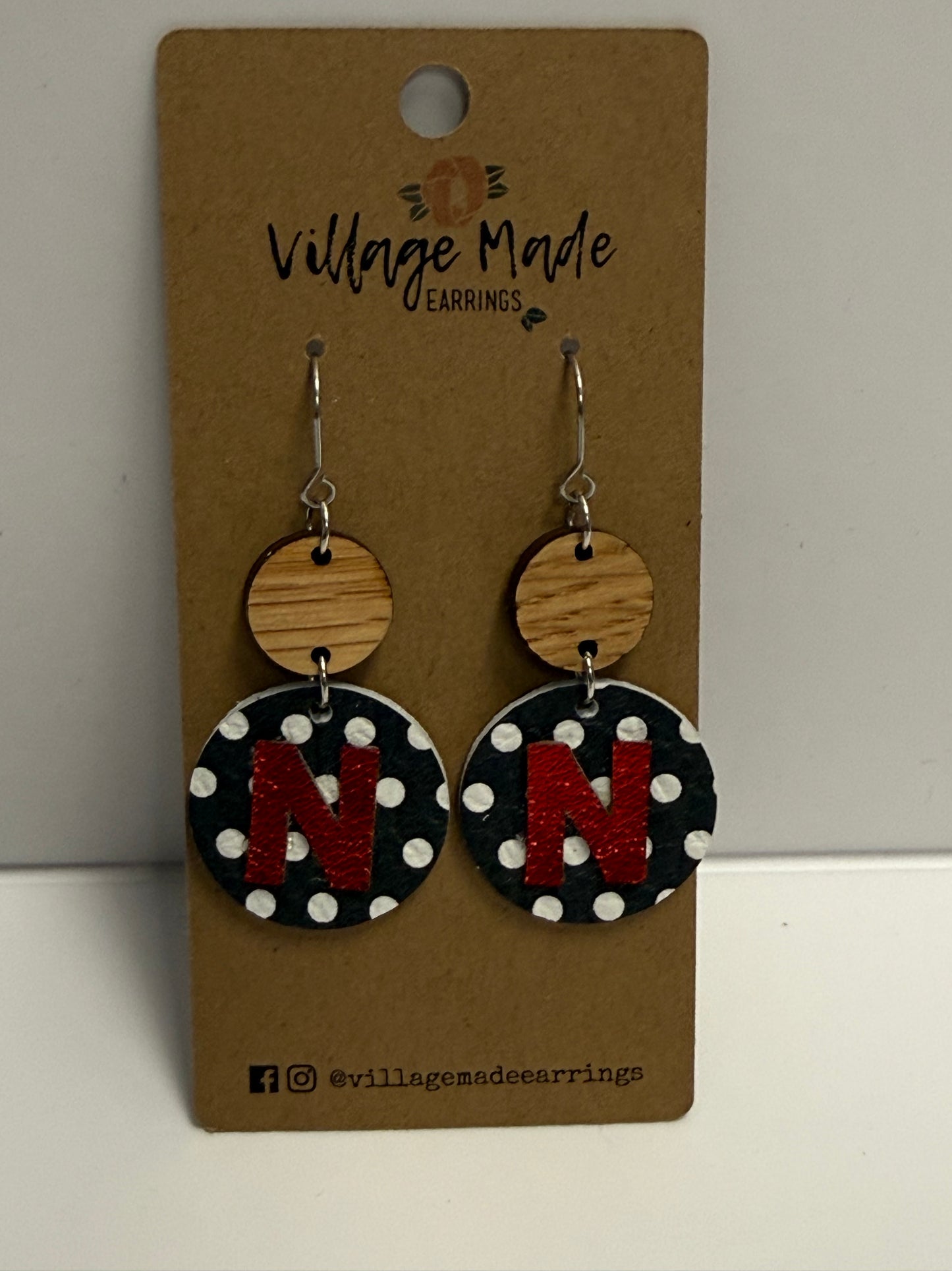 Nebraska Statement Earrings