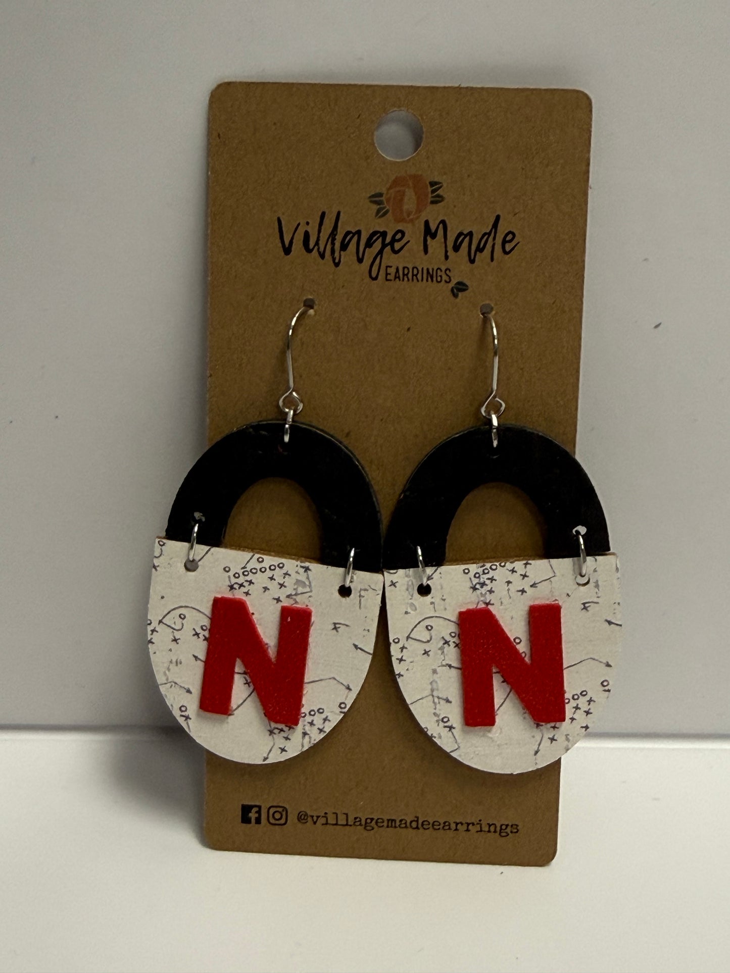 Nebraska Statement Earrings