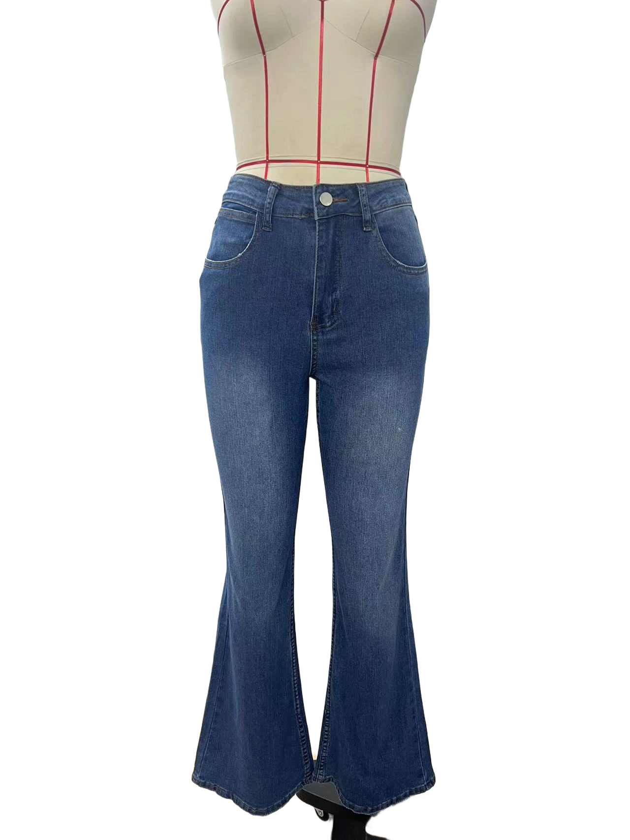 Western cowgirl Embroidered bootcut jeans