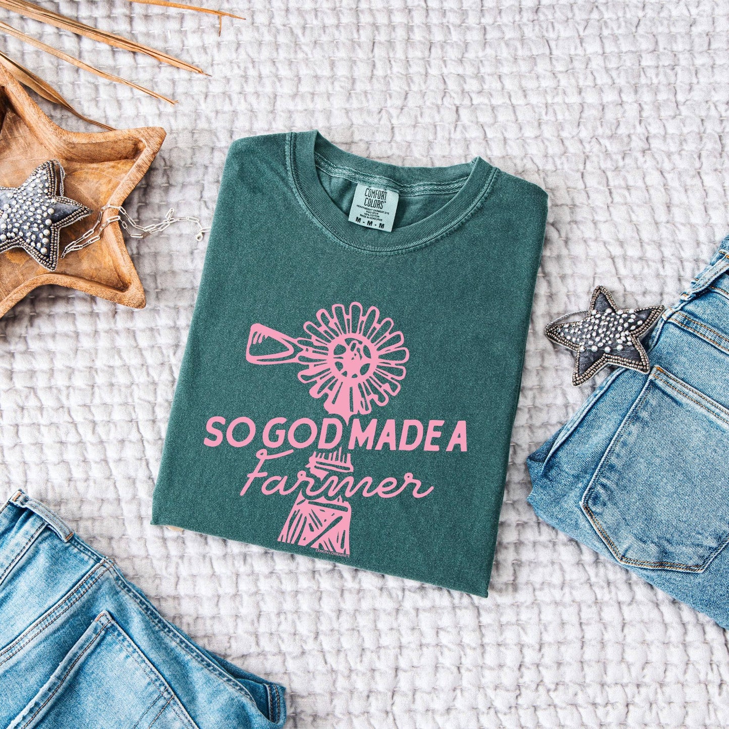 SO GOD MADE A FARMER -  Graphic Tee   