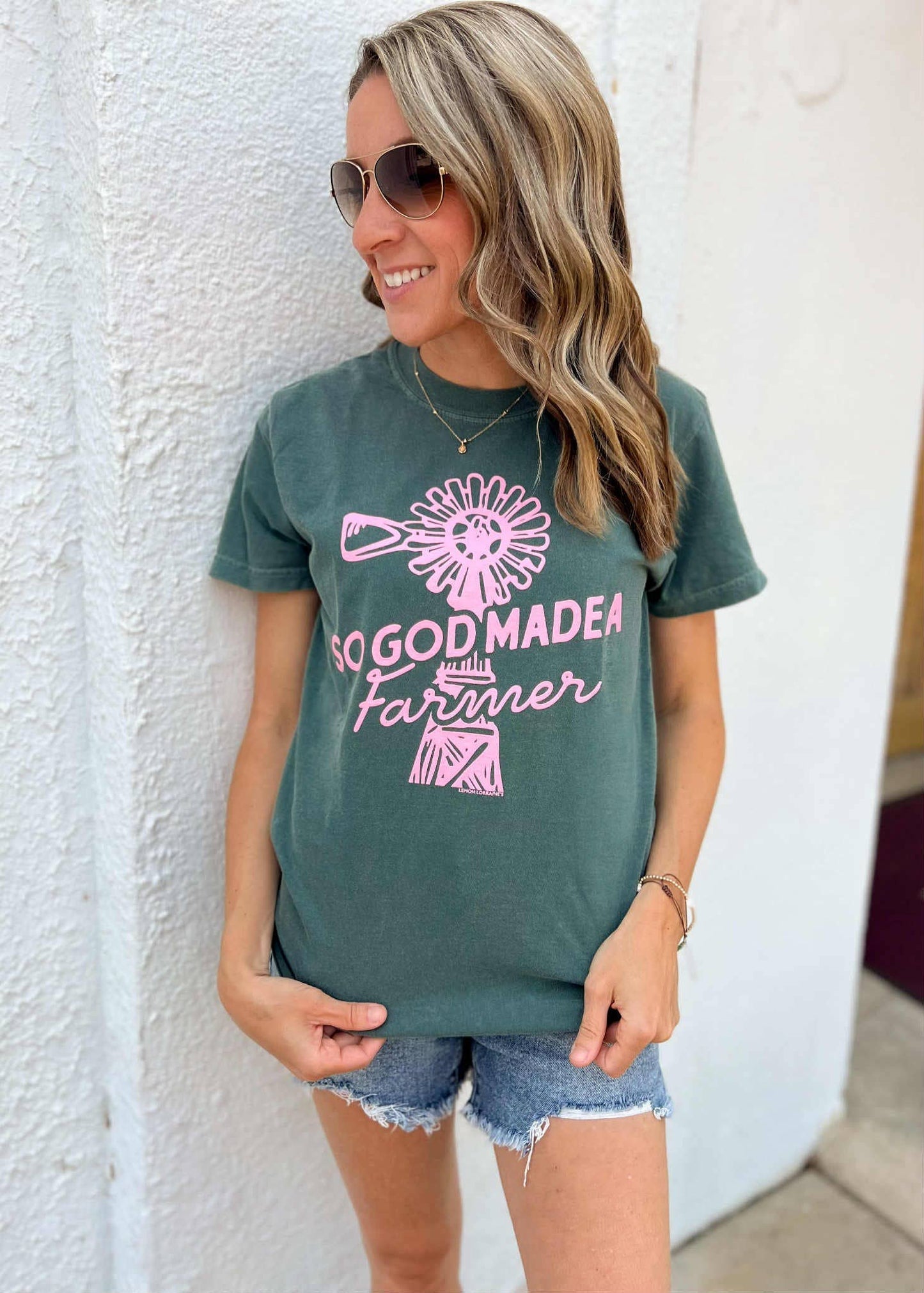 SO GOD MADE A FARMER -  Graphic Tee   