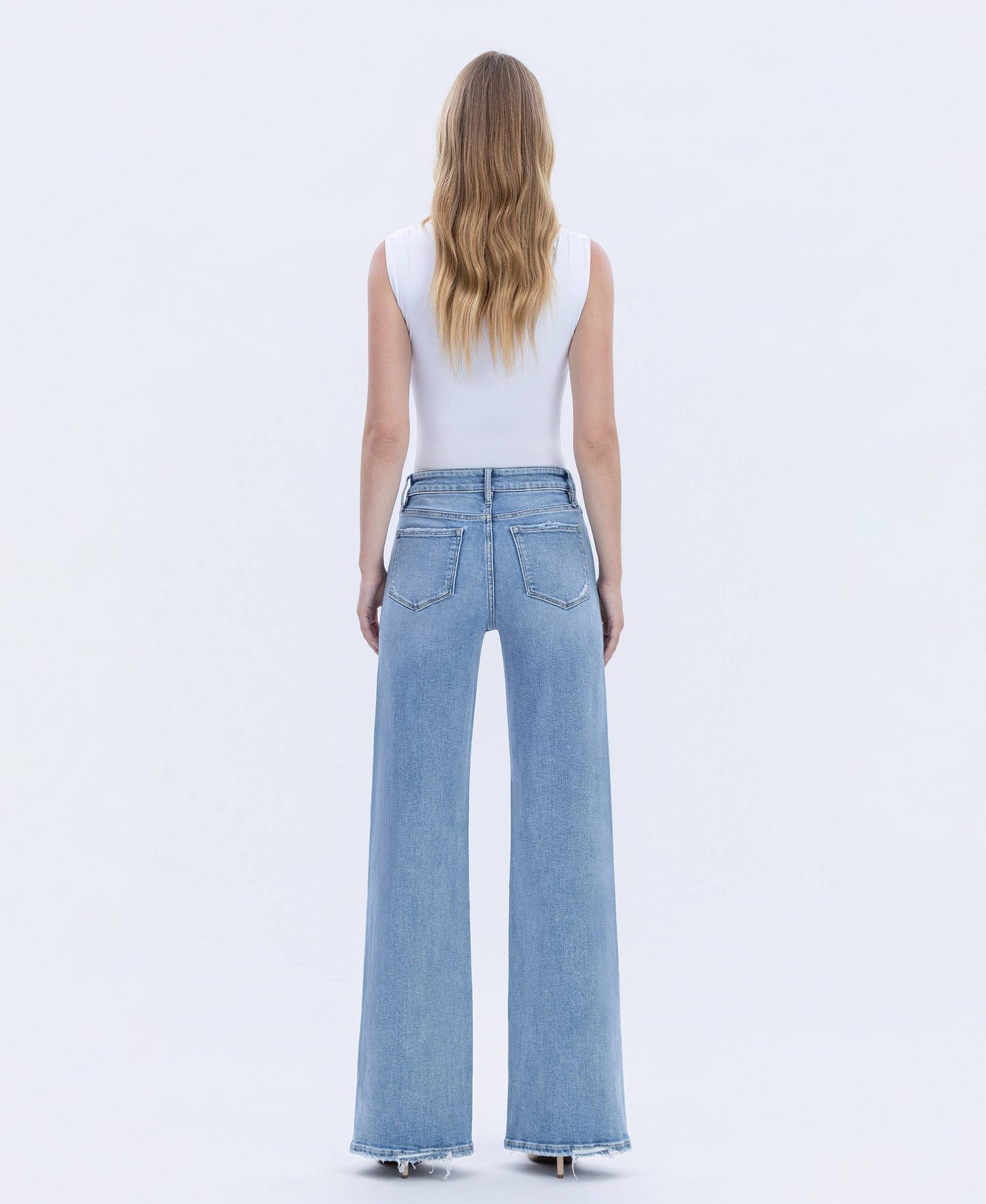 Vervet HIGH RISE FULL LENGTH WIDE JEANS