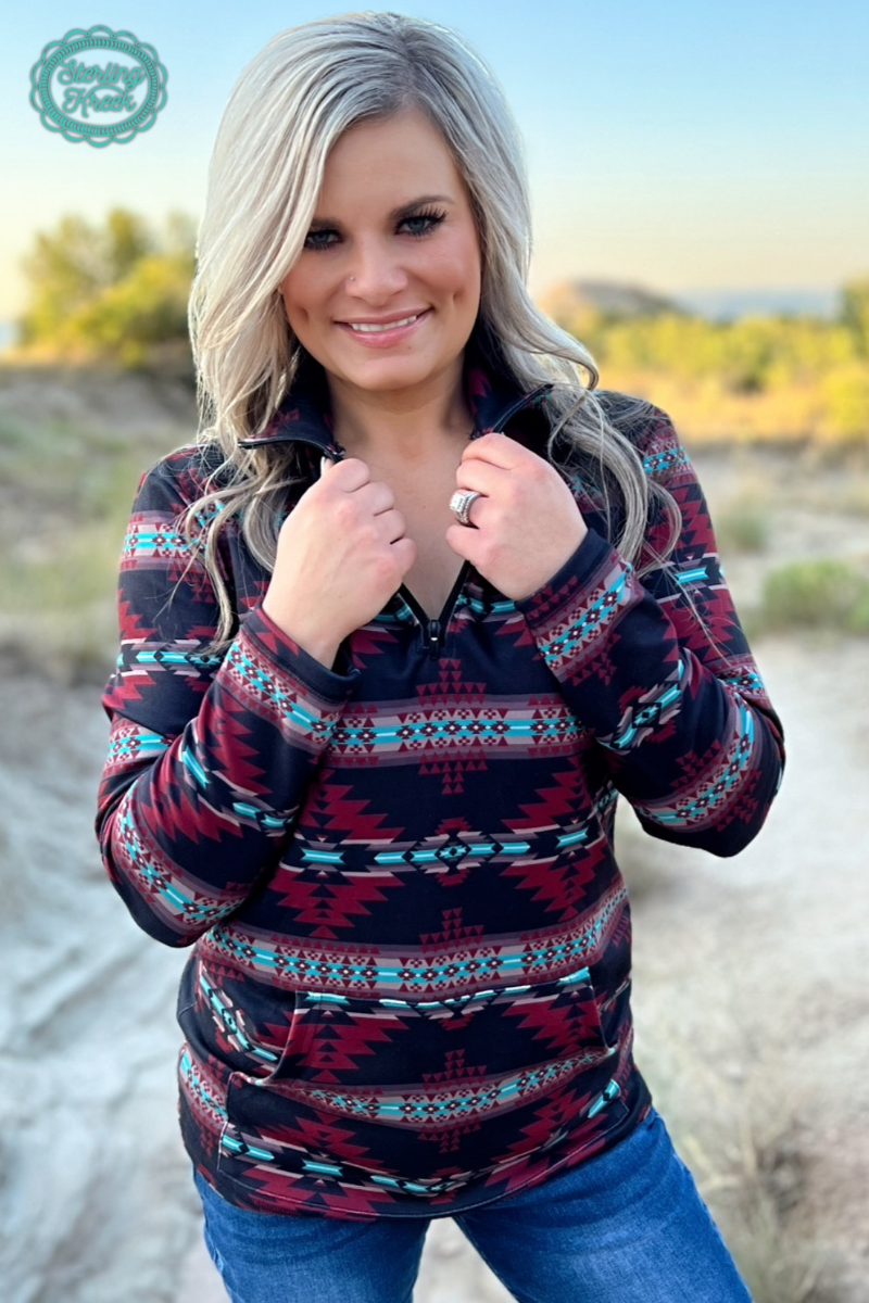 The Crimson Valley Pullover