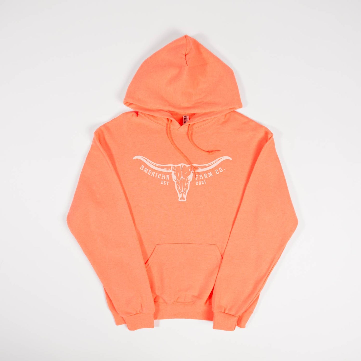 Western Neon Skull Graphic Sweatshirt