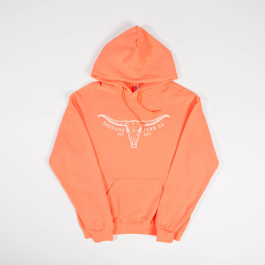 Western Neon Skull Graphic Sweatshirt