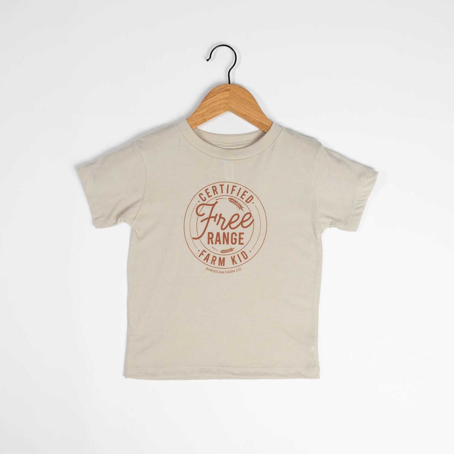 Western ‘Free Range Farm Kid’ Graphic Toddler/Youth Tee