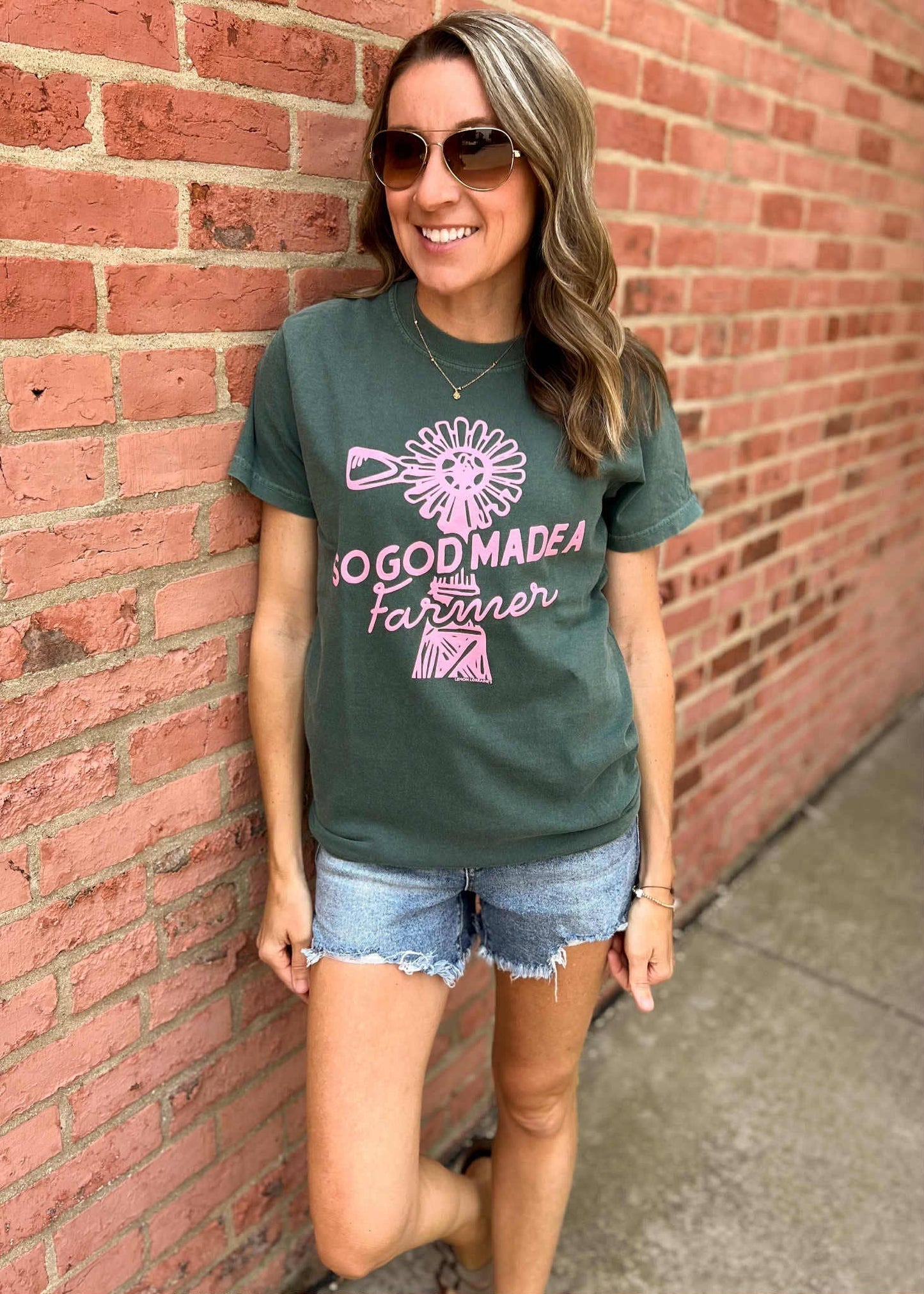 SO GOD MADE A FARMER -  Graphic Tee   