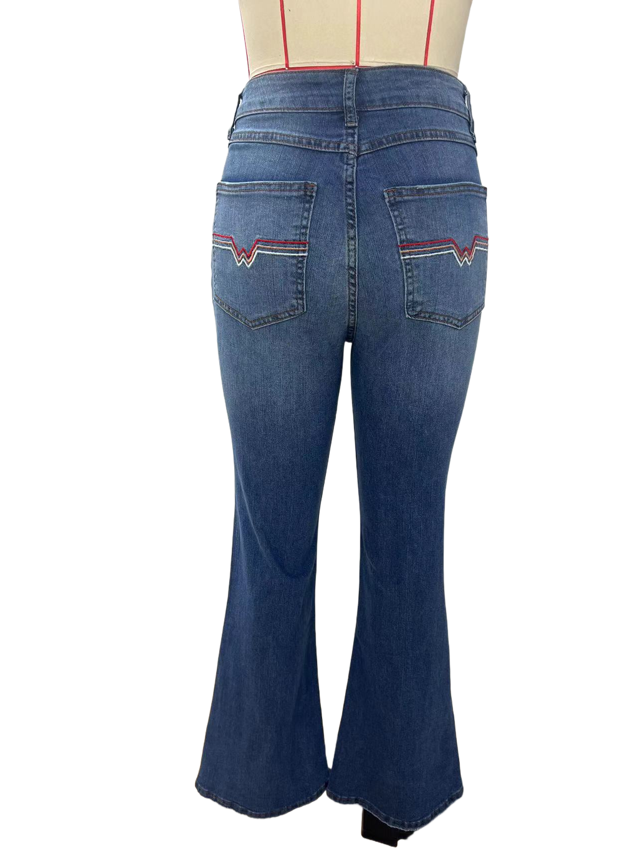 Western cowgirl Embroidered bootcut jeans