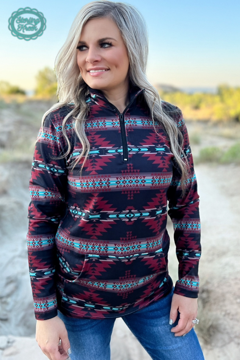 The Crimson Valley Pullover