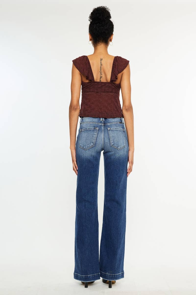 KanCan HIGH RISE HOLLY FLARE JEANS-KC9289M