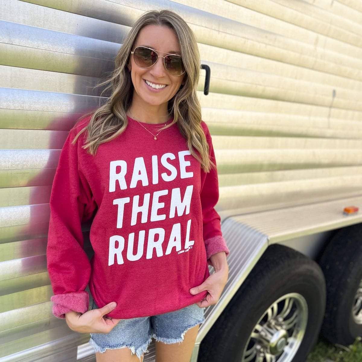 RAISE THEM RURAL -SWEATSHIRT