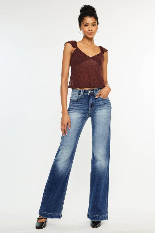 KanCan HIGH RISE HOLLY FLARE JEANS-KC9289M