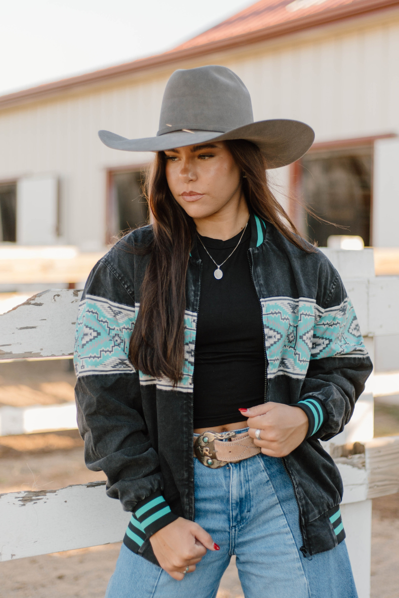 High Desert Horizon Bomber Jacket