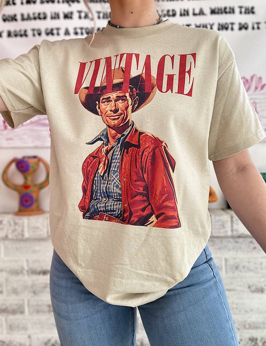 Vintage Cowboy Tee