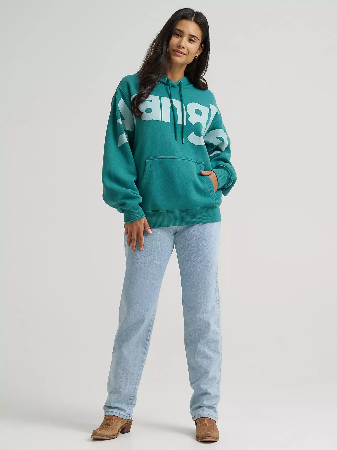 Women’s Wrangler Wide Open Spaces Logo Hoodie