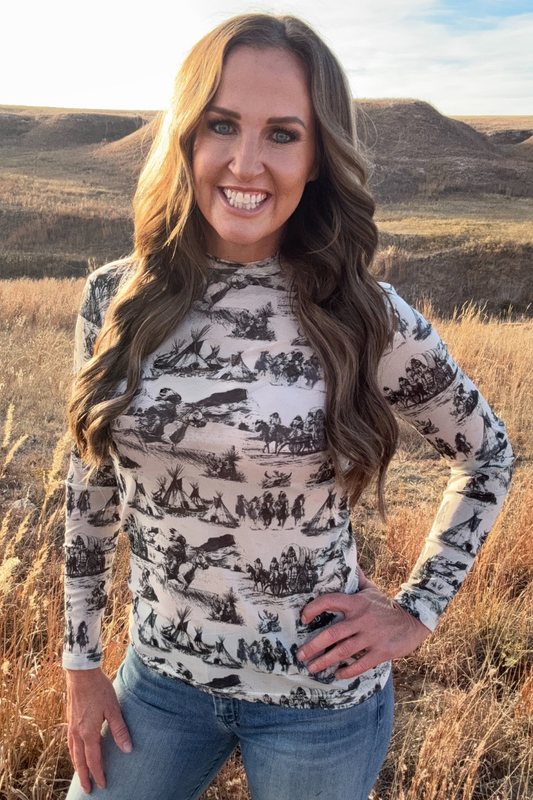 SK Spirit of the Plains Mesh Top